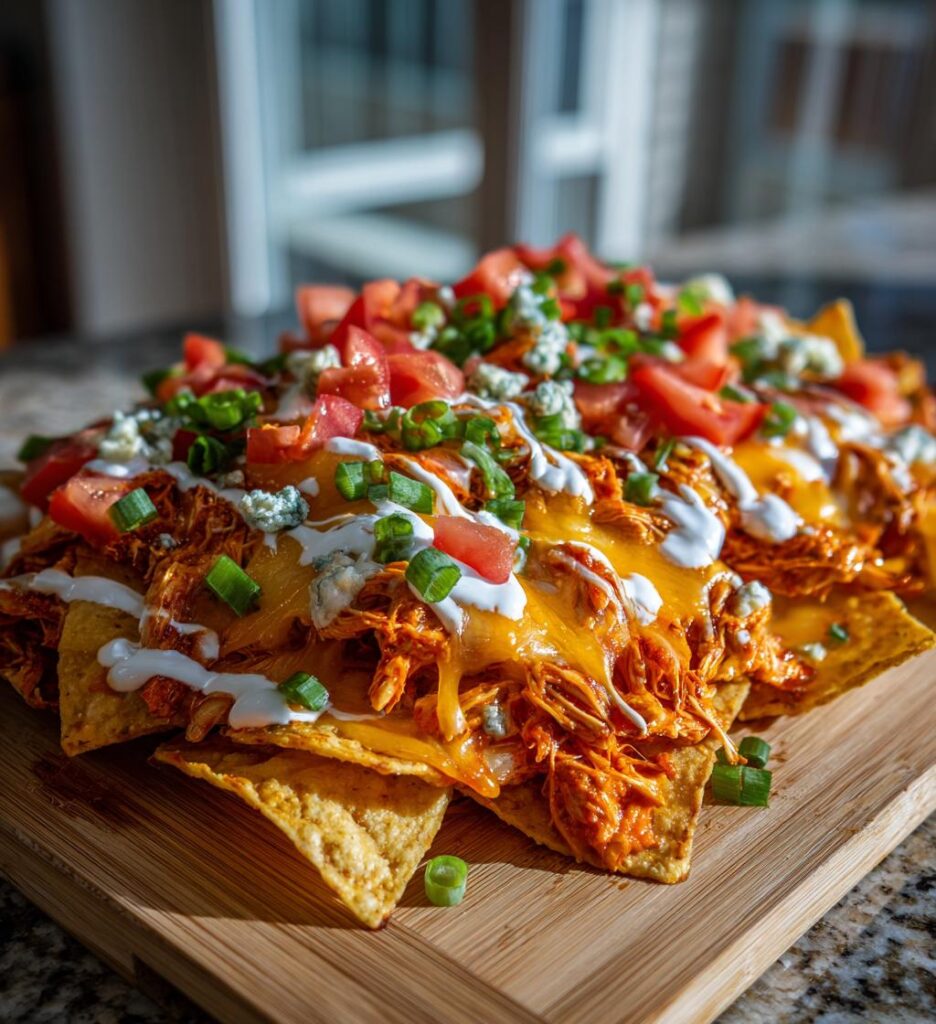 Buffalo Chicken Nachos