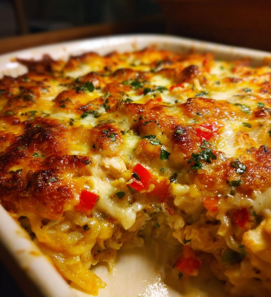 Cajun Chicken Pasta Bake