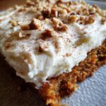 Carrot Cake Frosting Dessert