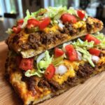 Cheeseburger Flatbread