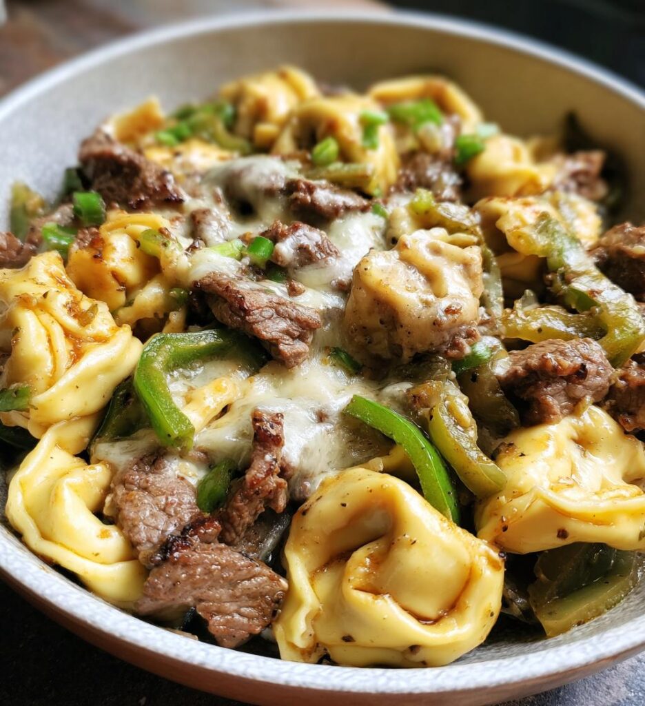 Cheesesteak Tortellini