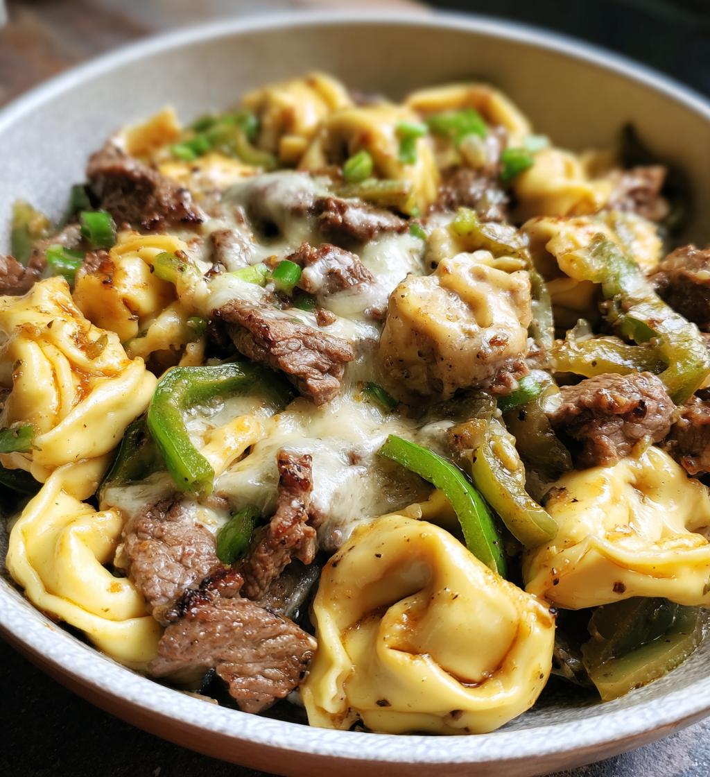 Cheesesteak Tortellini
