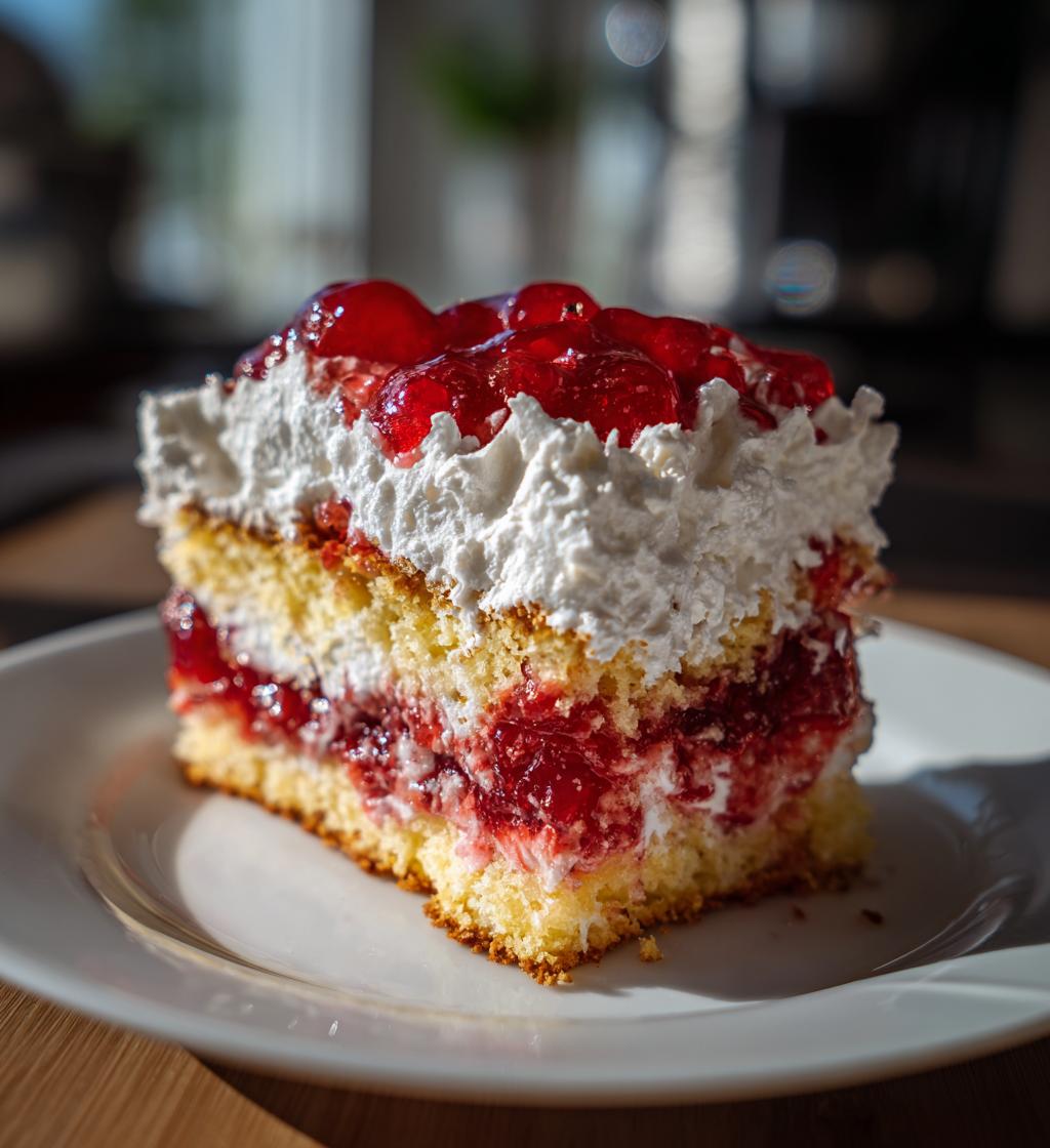 Cherry Poke Cake