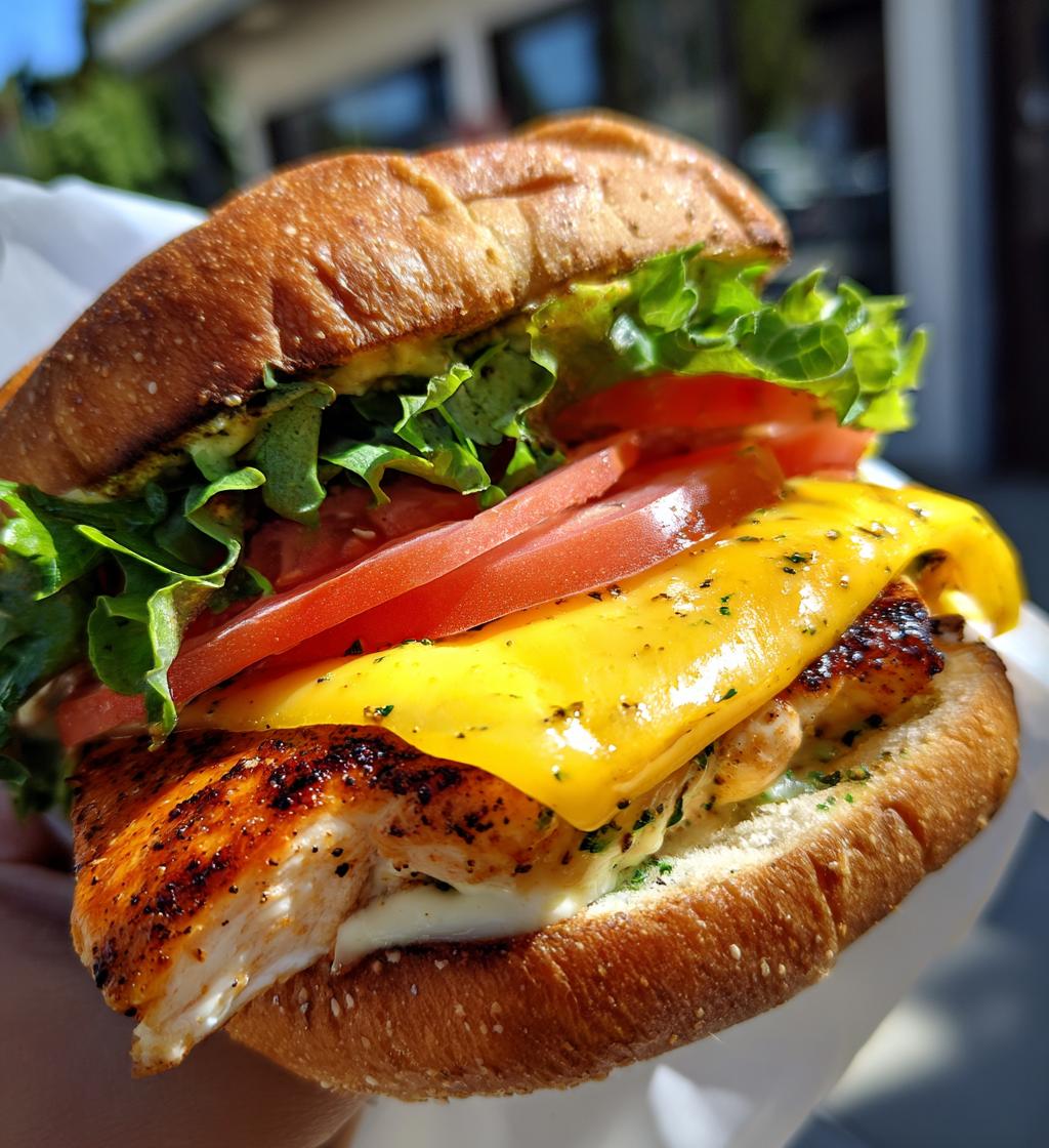 Chicken Bird Dog Sandwich