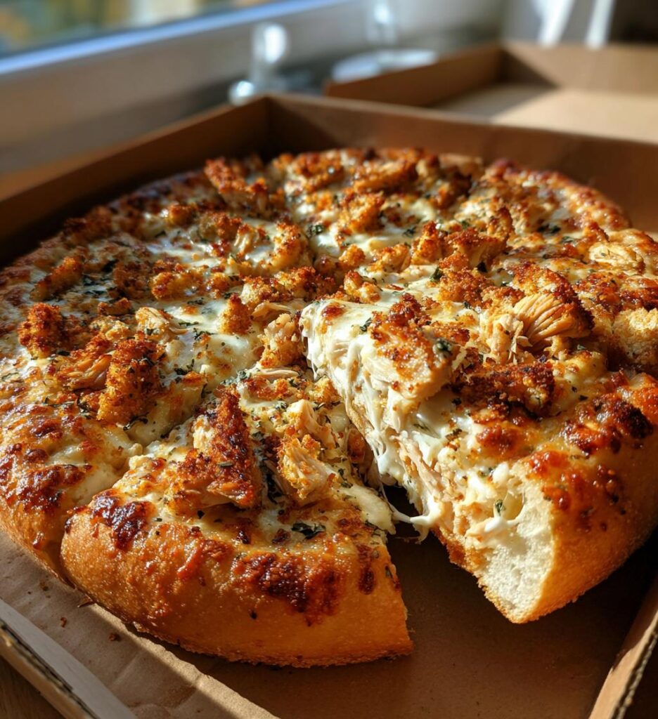 Chicken Caesar Pizza