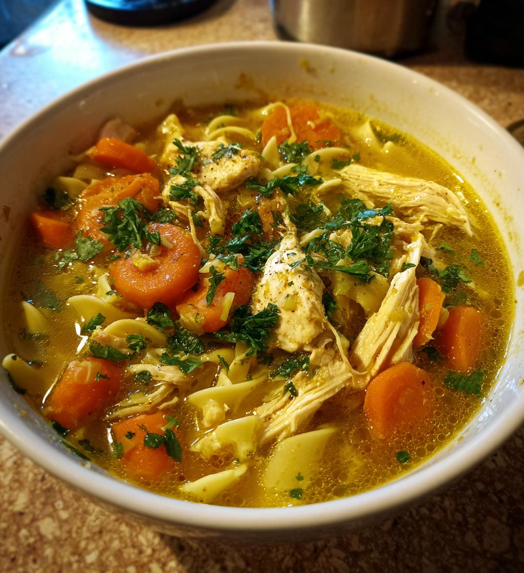 Chicken Noodle Soup Ginger Garlic