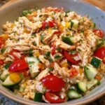 Chicken Rice Salad
