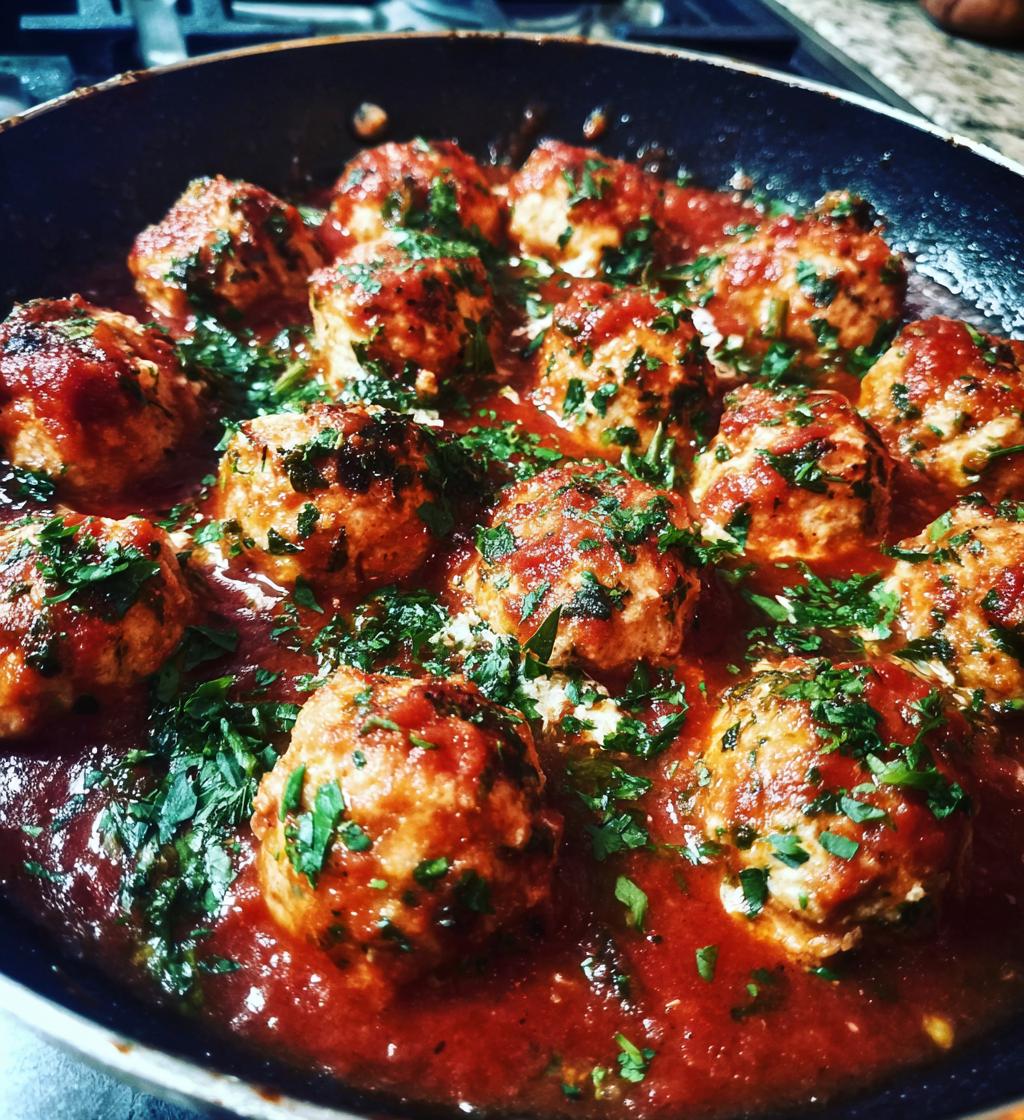 Chicken Ricotta Meatballs