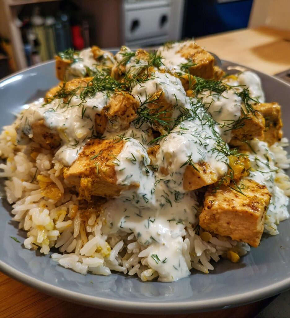Chicken Tzatziki Rice
