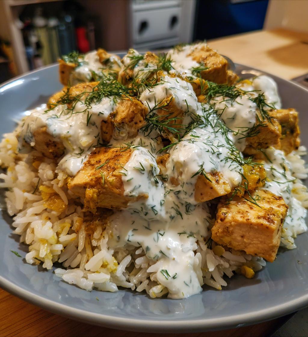 Chicken Tzatziki Rice