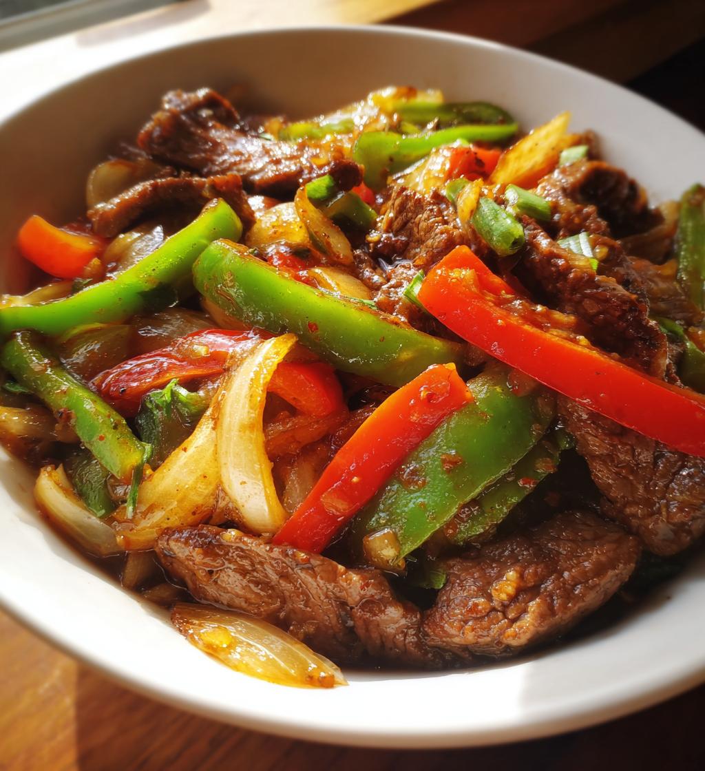 Chinese Pepper Steak