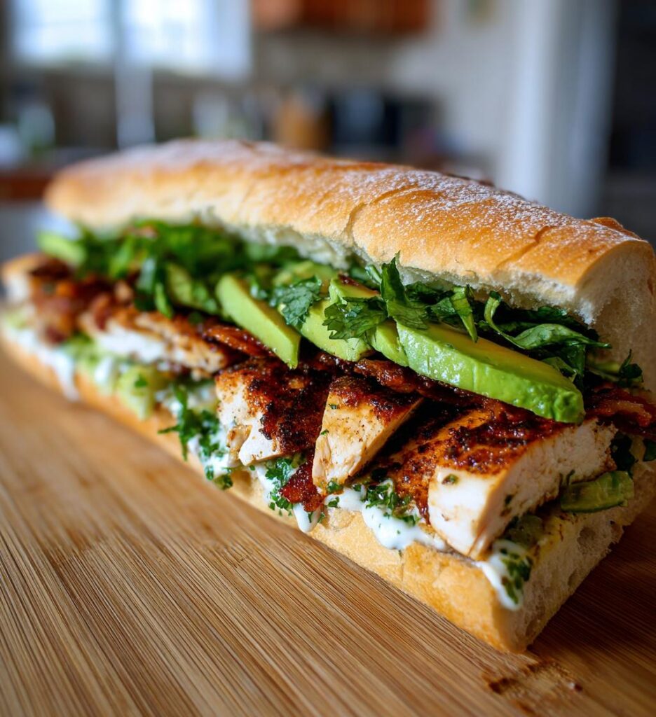 Cilantro Lime Chicken Sandwich