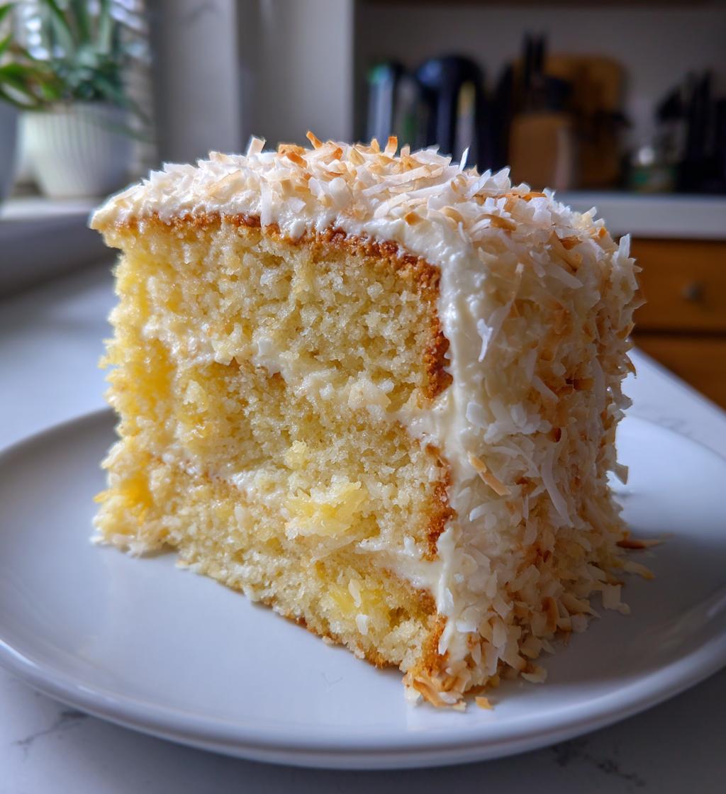 Coconut Pineapple Cake