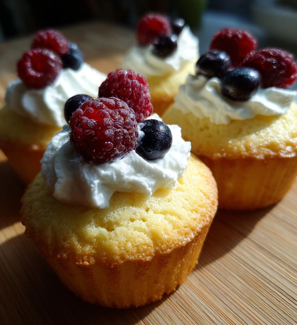 Cotton Cheesecake Cupcakes