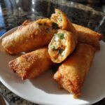 Crab Rangoon Egg Rolls