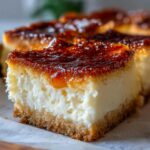 Creme Brulee Cheesecake Bars