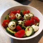 Cucumber Caprese Salad