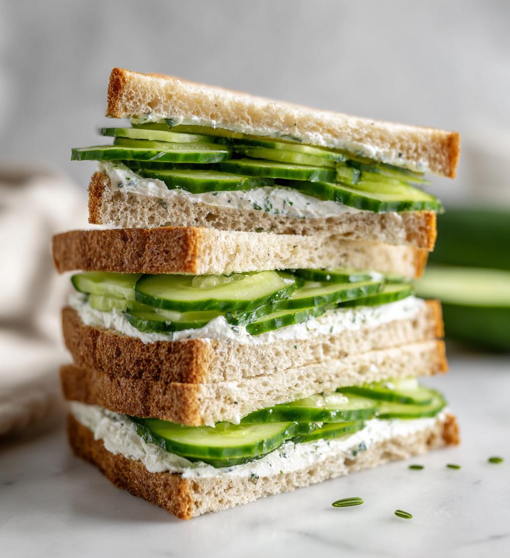 Cucumber Sandwiches