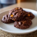 Dark Chocolate Apricot Cookies