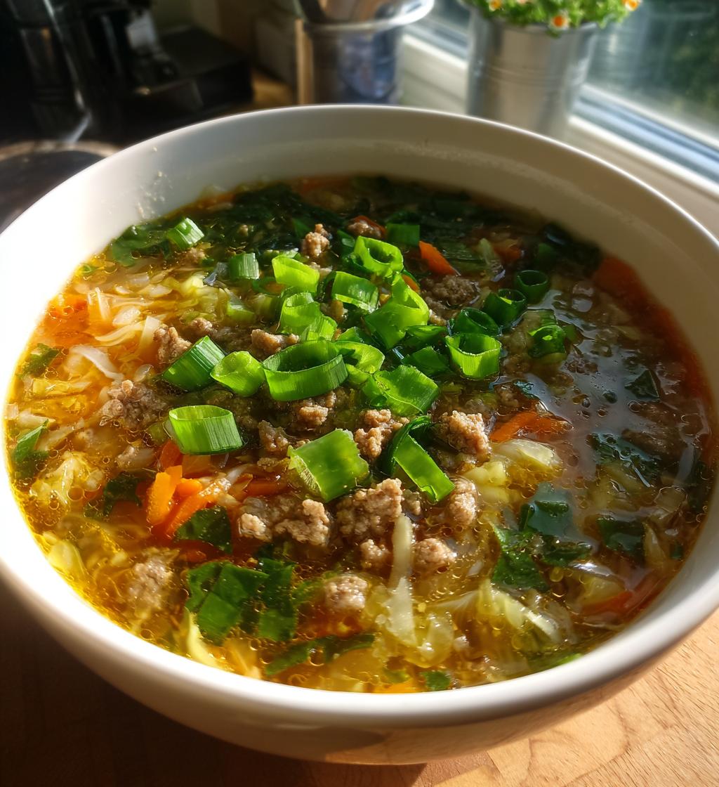 Egg Roll Soup
