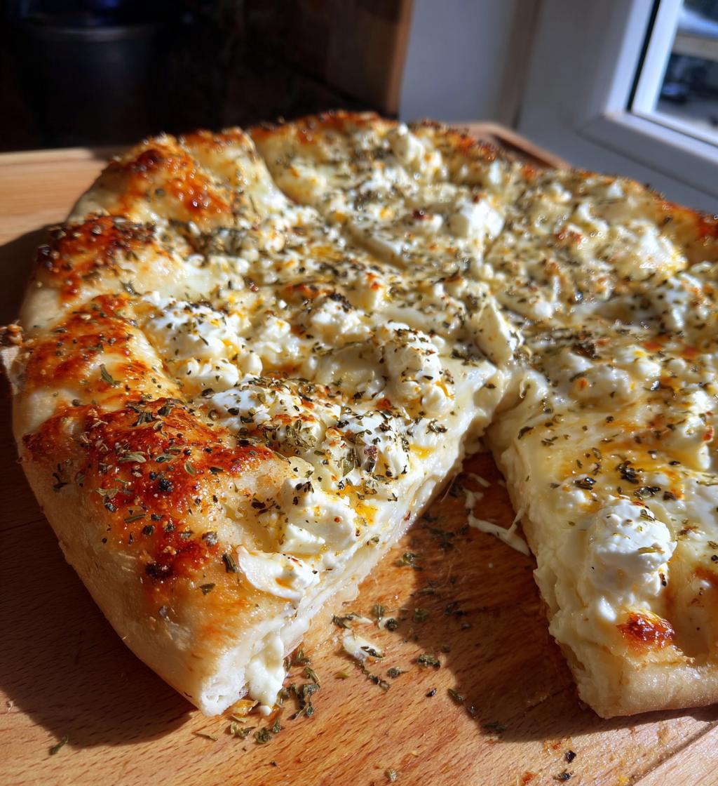 Feta Honey Pizza