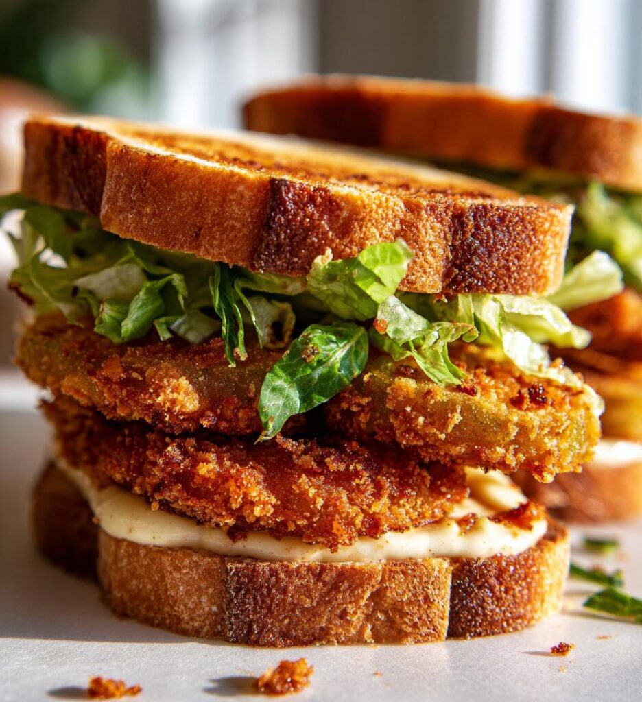Fried Green Tomato Sandwich