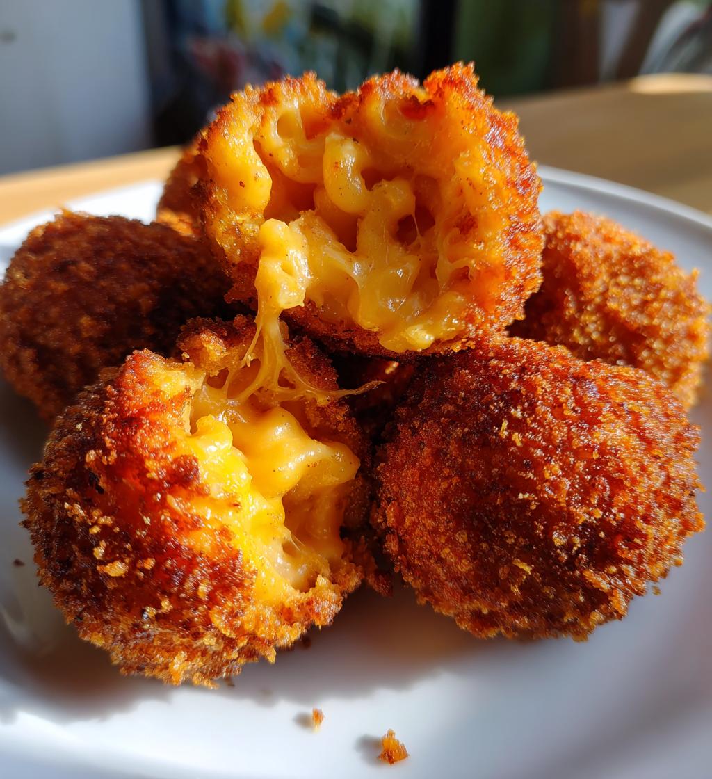 Fried Mac Cheese Balls