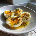 Garlic Butter Eggs