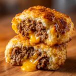 Garlic Cheeseburger Bombs