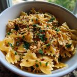 Garlic Chicken Bowties