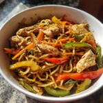 Garlic Chicken Noodles