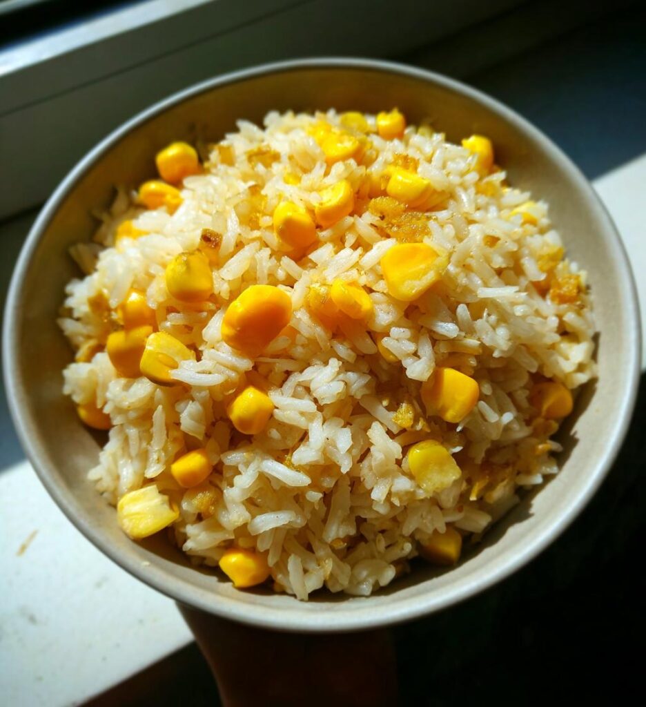 Garlic Corn Rice