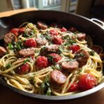 Garlic Sausage Pasta