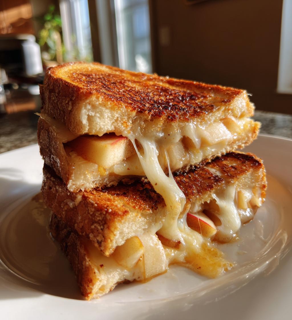 Gouda Apple Grilled Cheese