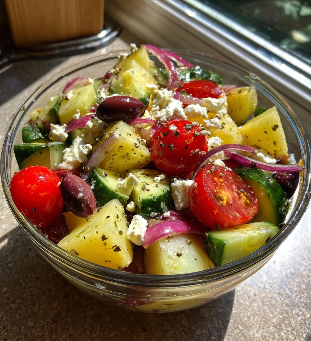 Greek Potato Salad