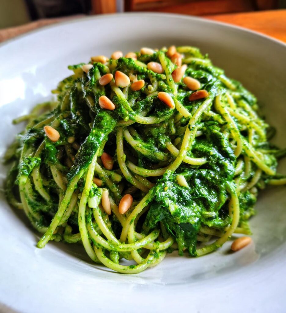 Green Spaghetti