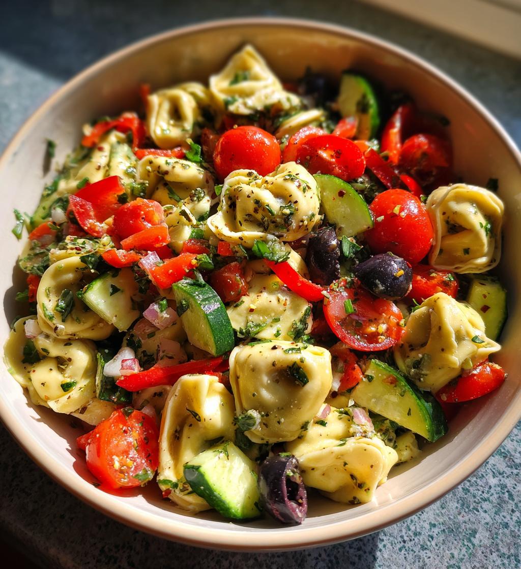 Grinder Tortellini Salad