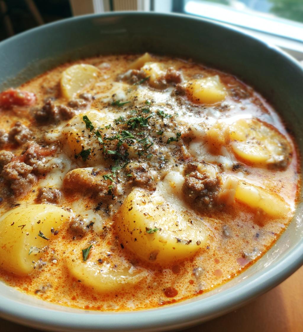 Hamburger Potato Soup