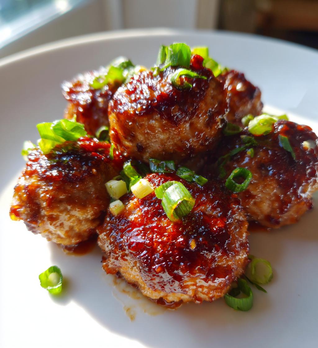 Hoisin Meatballs