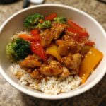 Honey Sriracha Chicken Bowls