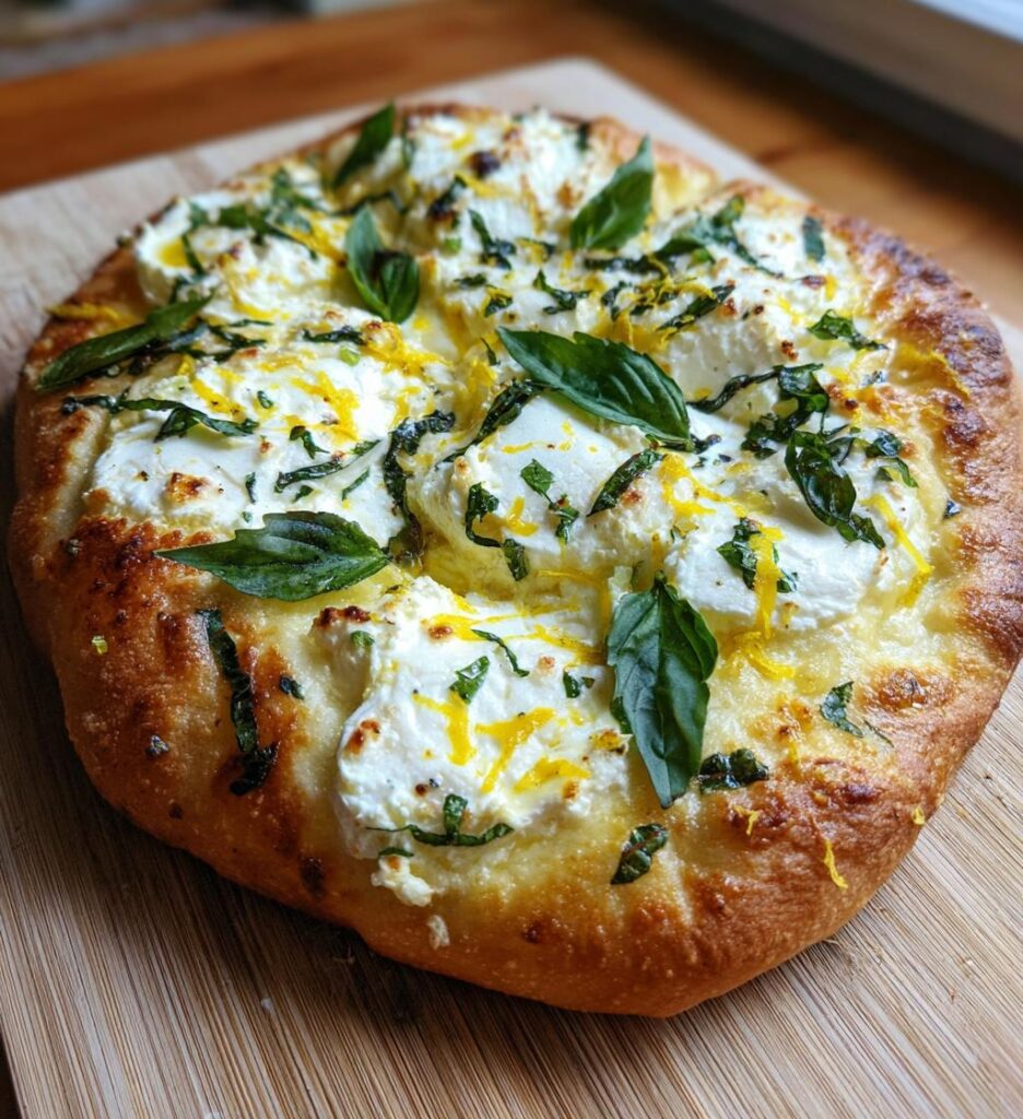 Lemon Ricotta Pizza