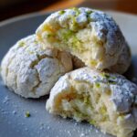 Lime Crinkle Cookies