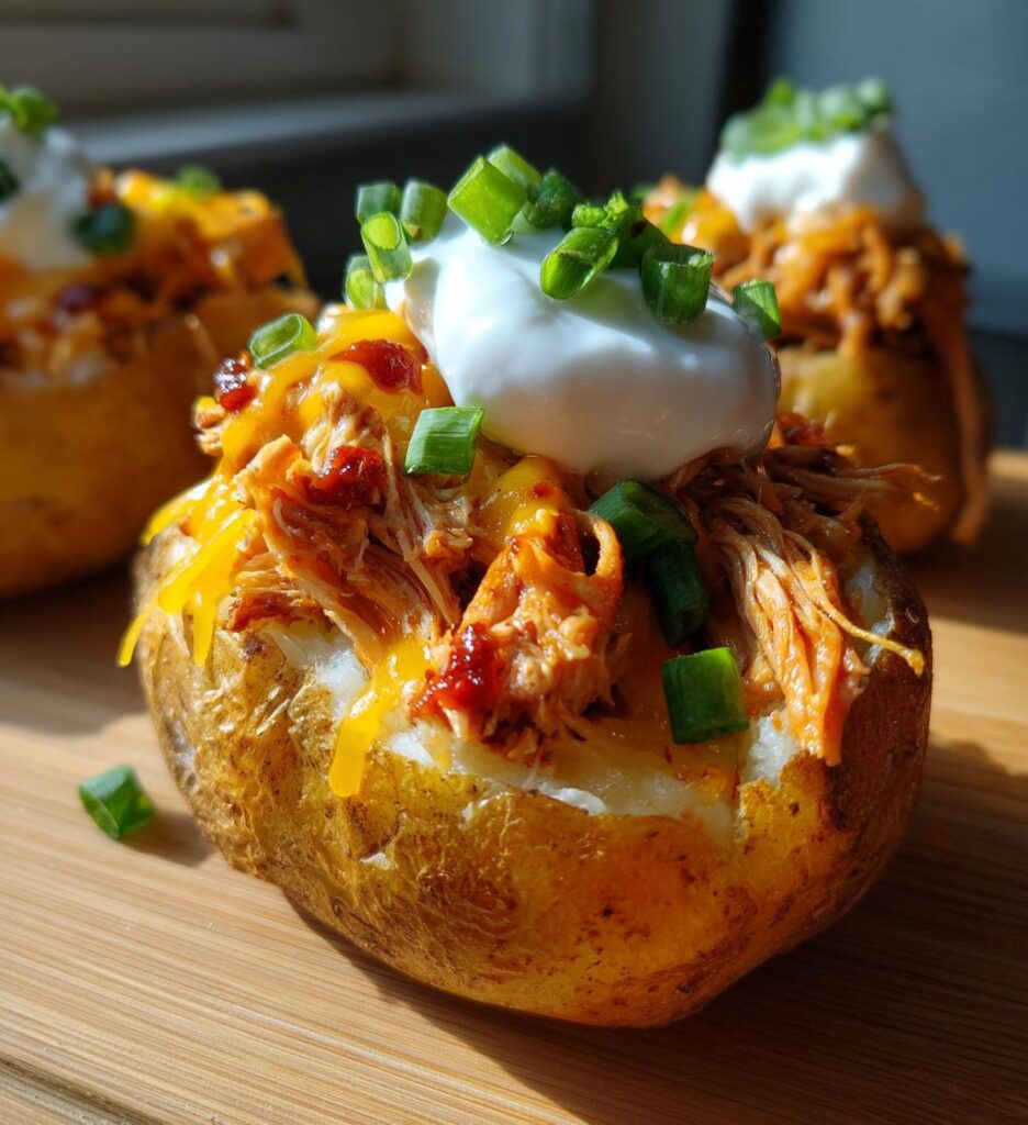 Loaded Chicken Potato Bowls