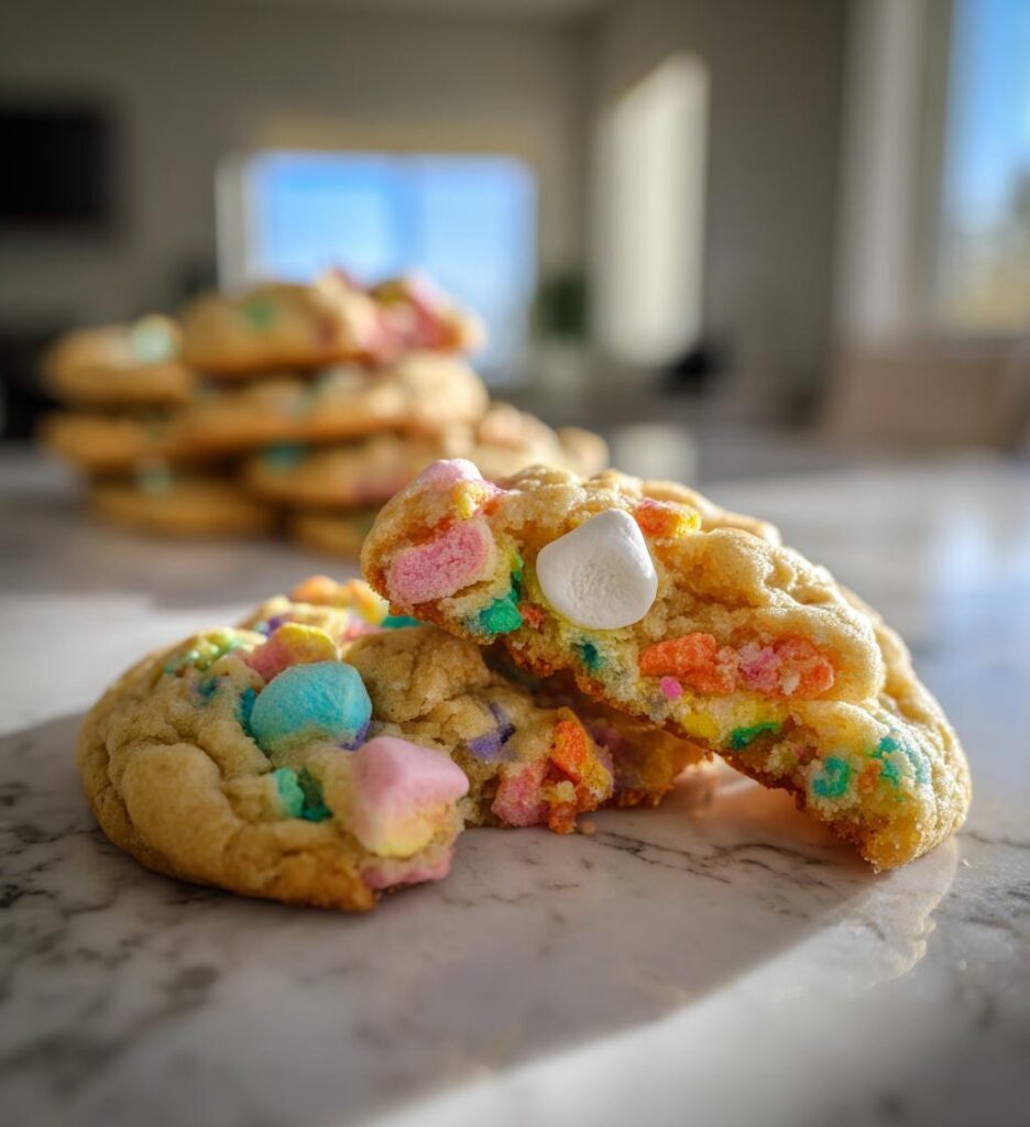 Lucky Charms Cookies