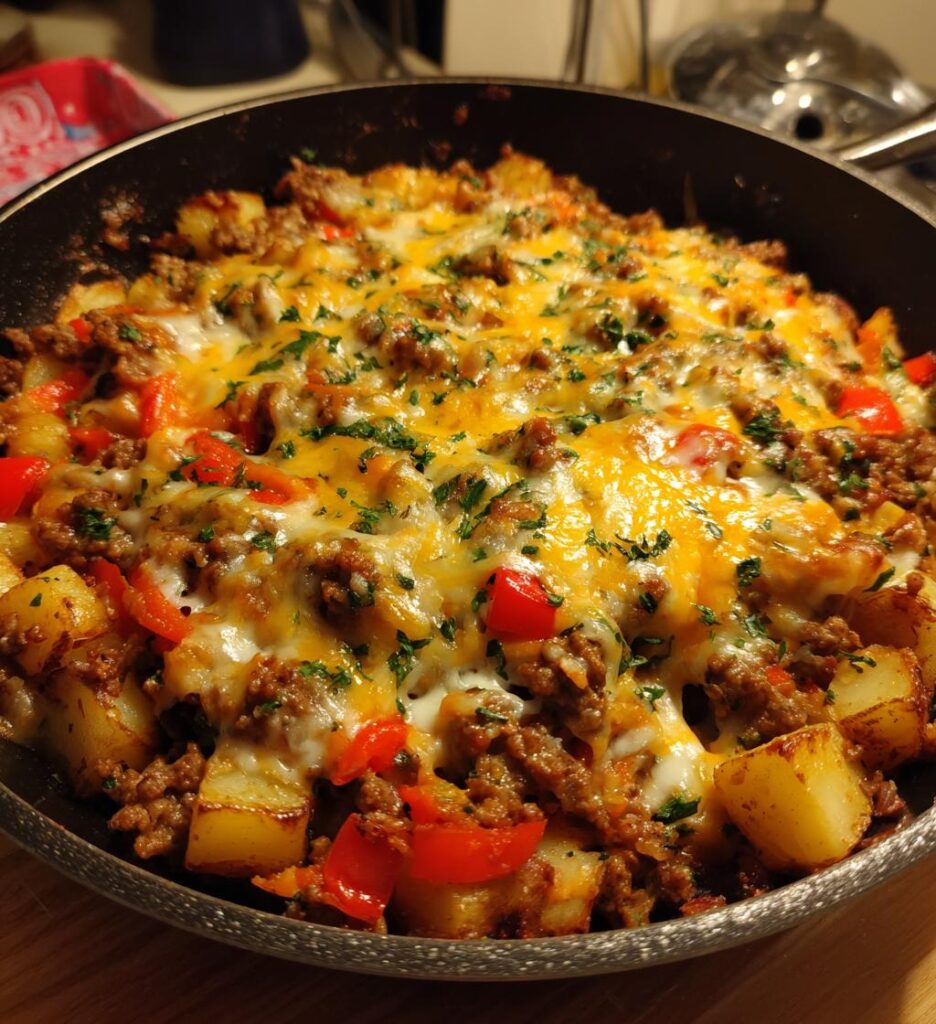 Meat Potato Skillet