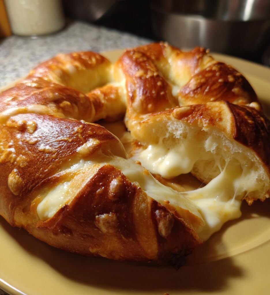 Mozzarella Pretzels
