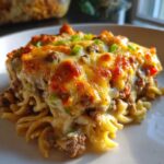 Mushroom Burger Casserole
