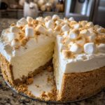 No Bake Marshmallow Cheesecake