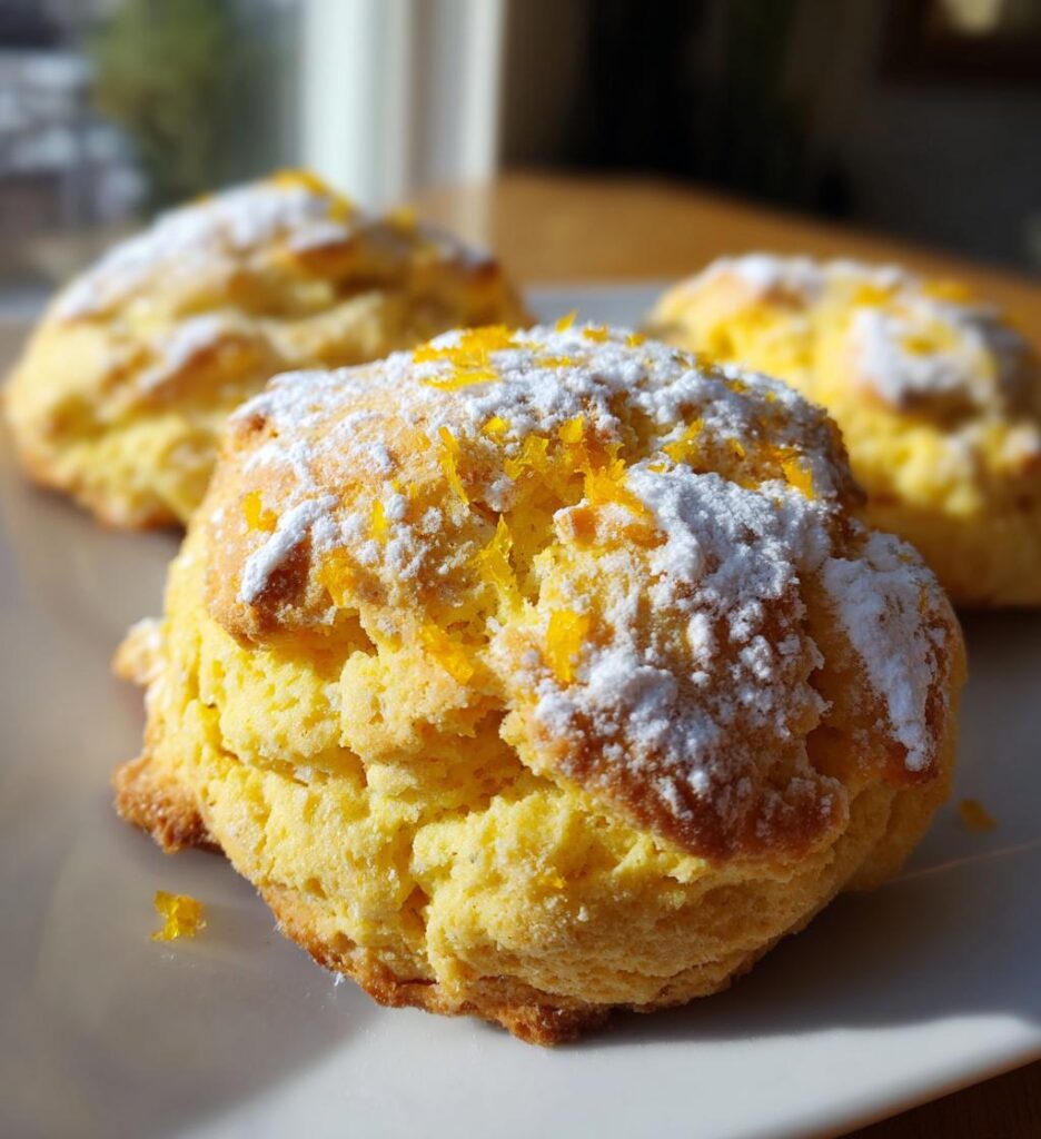 Orange Scone Cookies