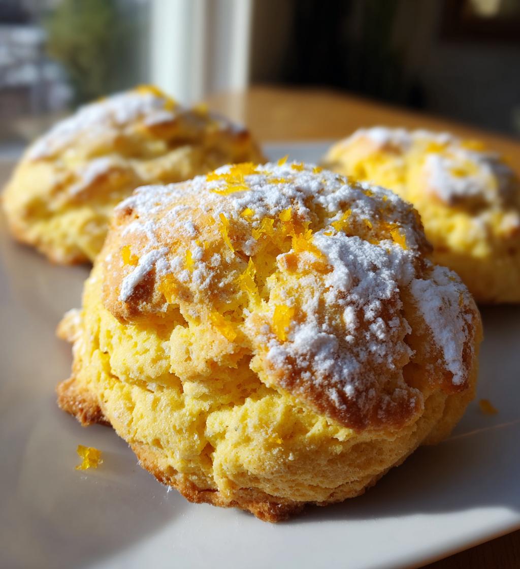 Orange Scone Cookies